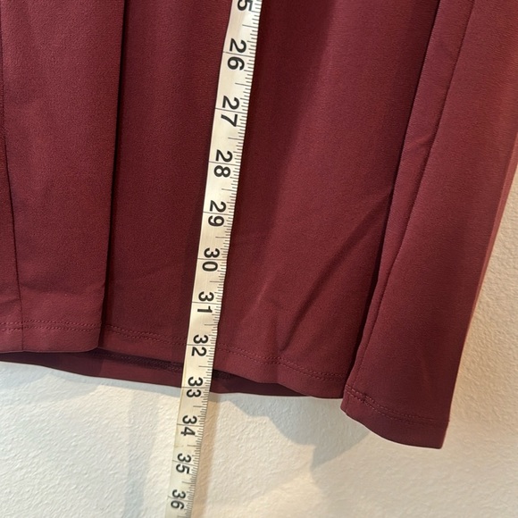 💜🤩 Michale Kors Merlot Halter Dress W/ Gold Chain Straps 💜🤩 - Picture 11 of 12